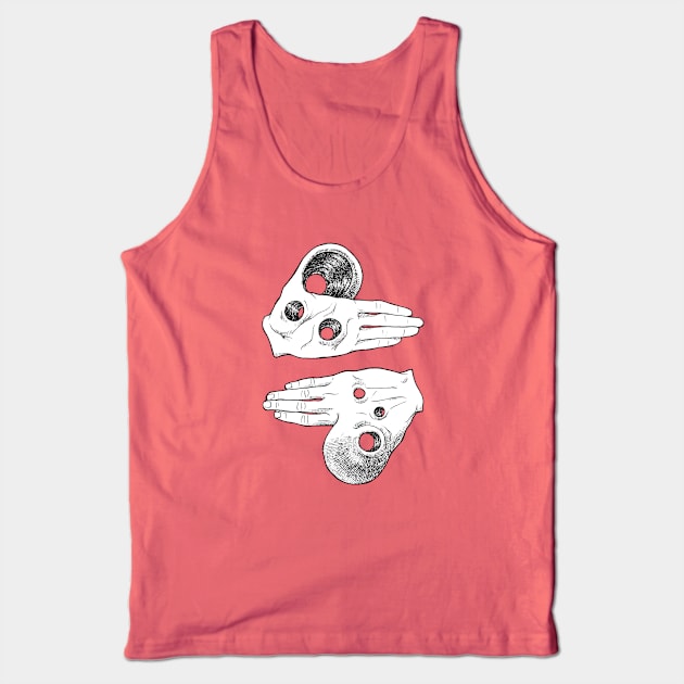 Wormhole Hands Tank Top by DirtySlacks